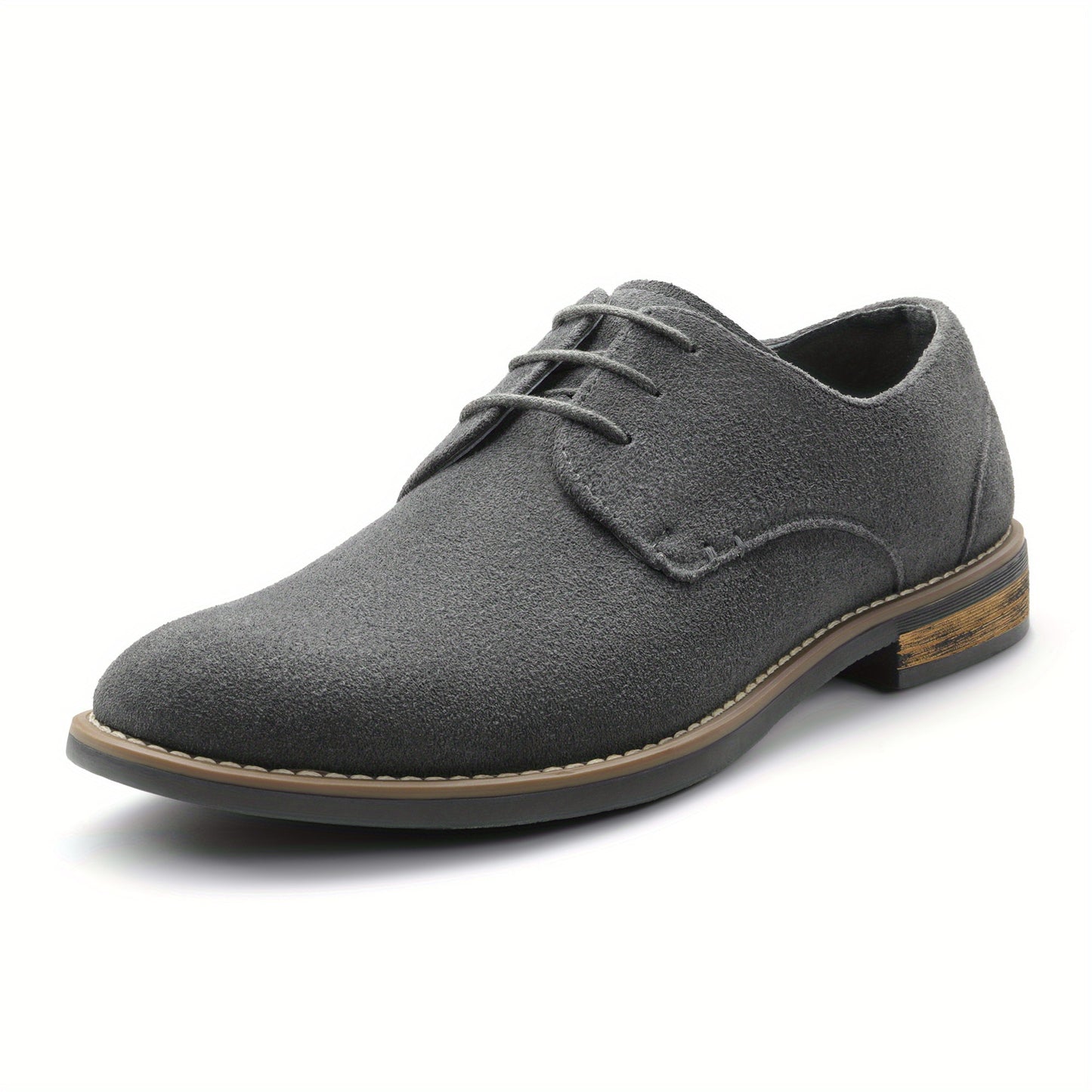 Bruno Marc Men's Urban Lace Up Oxford Shoes Suede Upper