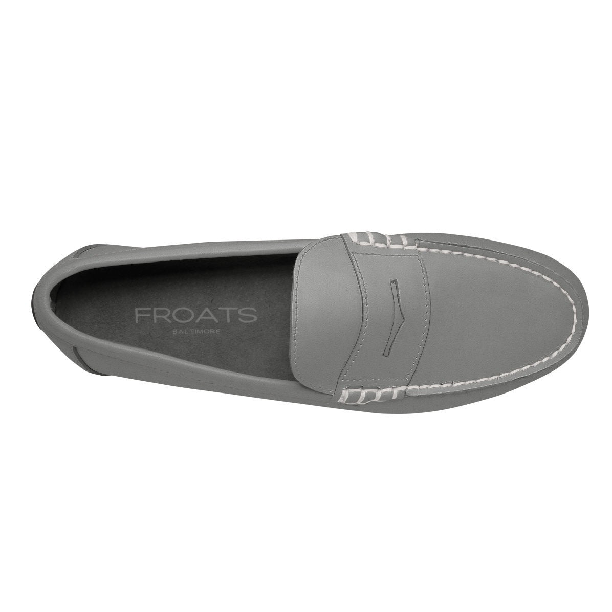 Lombard Men's Premium Leather Penny Loafer Leather Sole