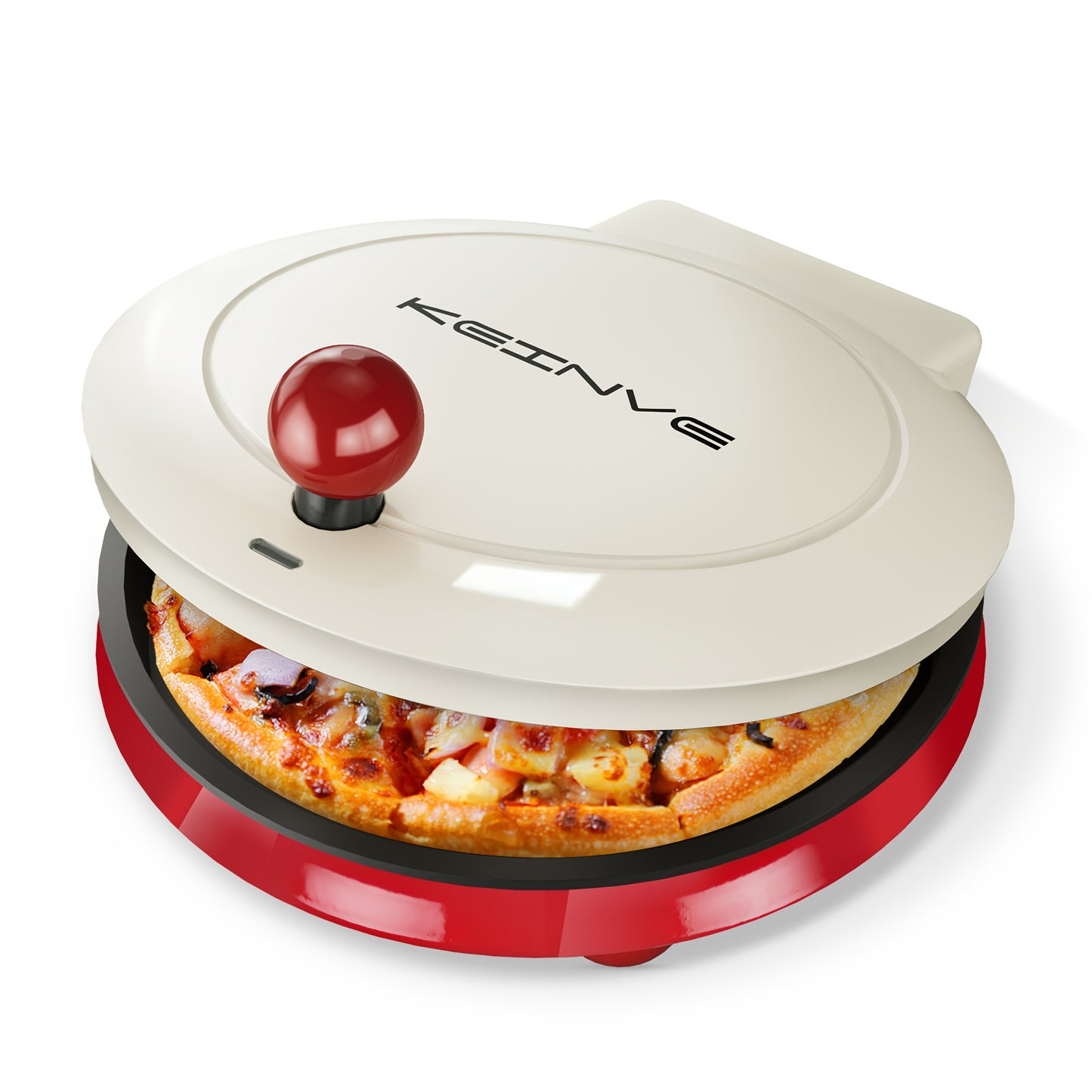 CACHOO 1500W Electric Smokeless Indoor Grill Pizza Maker