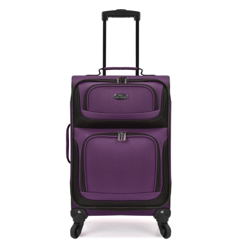 US Traveler Rio II TwoPiece CarryOn LuggageCase Set