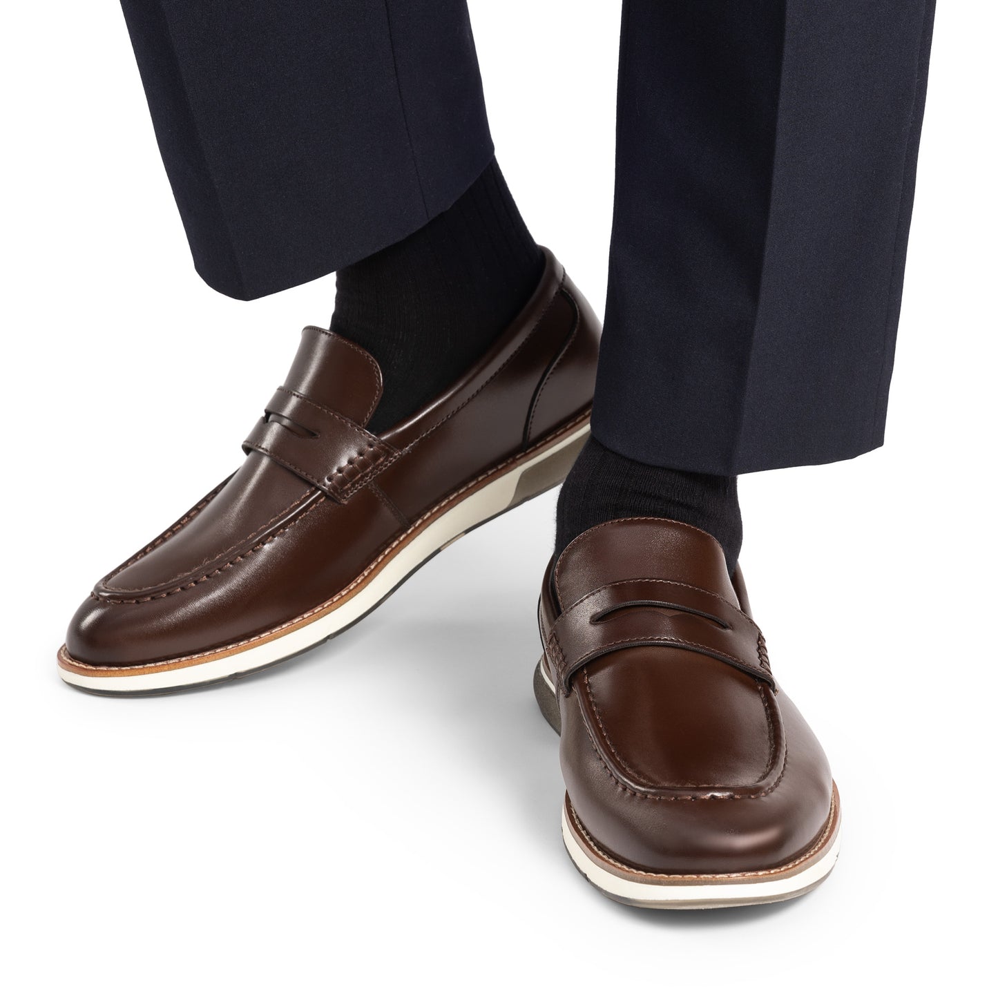 Bruno Marc Men's Anti Slip Dress Loafer Slip On Comfort