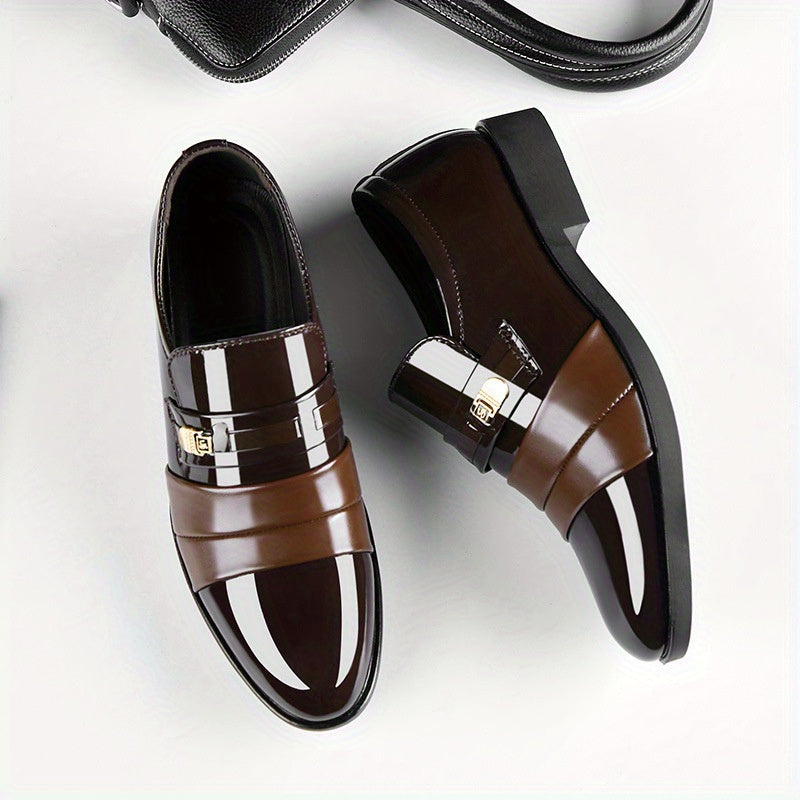 All Nations Emporium Men Slip On Dress Shoes Wide Fit