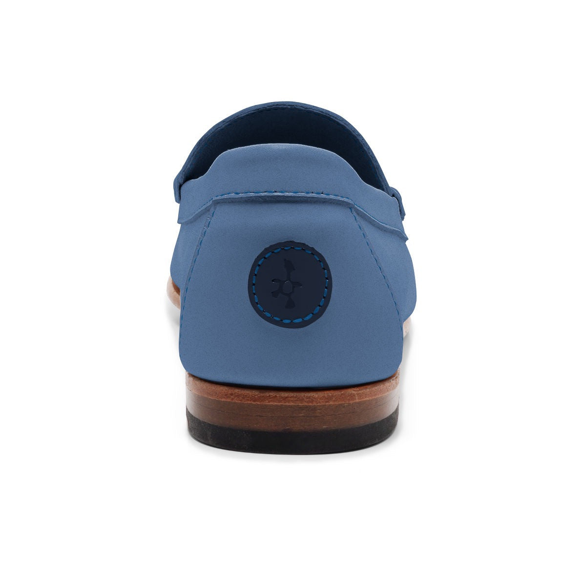 Lombard Men's Premium Leather Penny Loafer Leather Sole