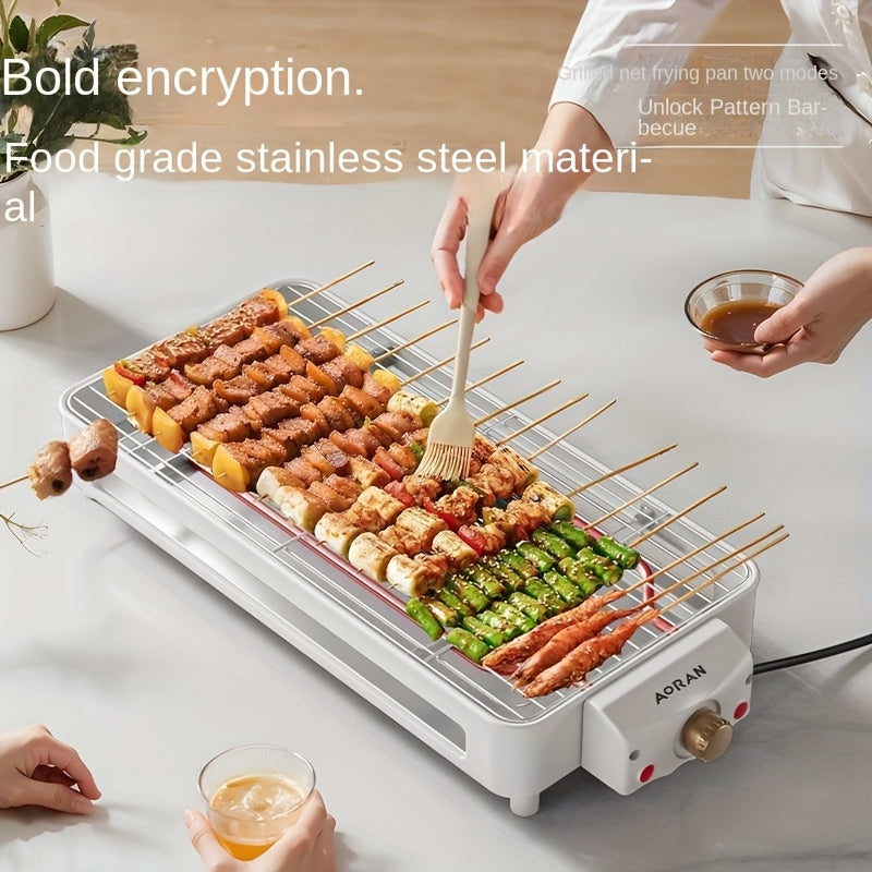Aoran 1500W Smokeless Electric Grill Indoor Nonstick