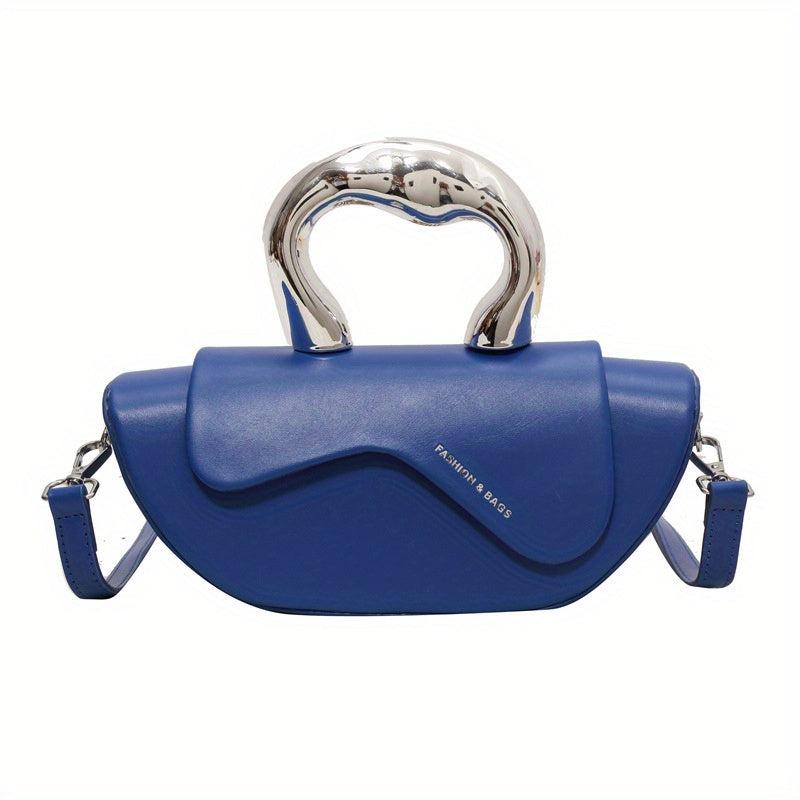 Cross Border Saddle Bags Messenger Bag For Women PU Leather