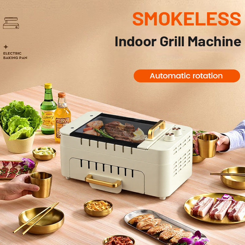 All Nations Emporium Smokeless Electric Grill Temp Control