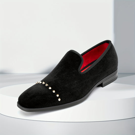 Mens Elegant Wedding Fashion Loafers Slip On Party Shoes