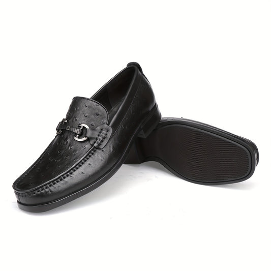 All Nations Emporium Leather Penny Loafers Slip on Shoes