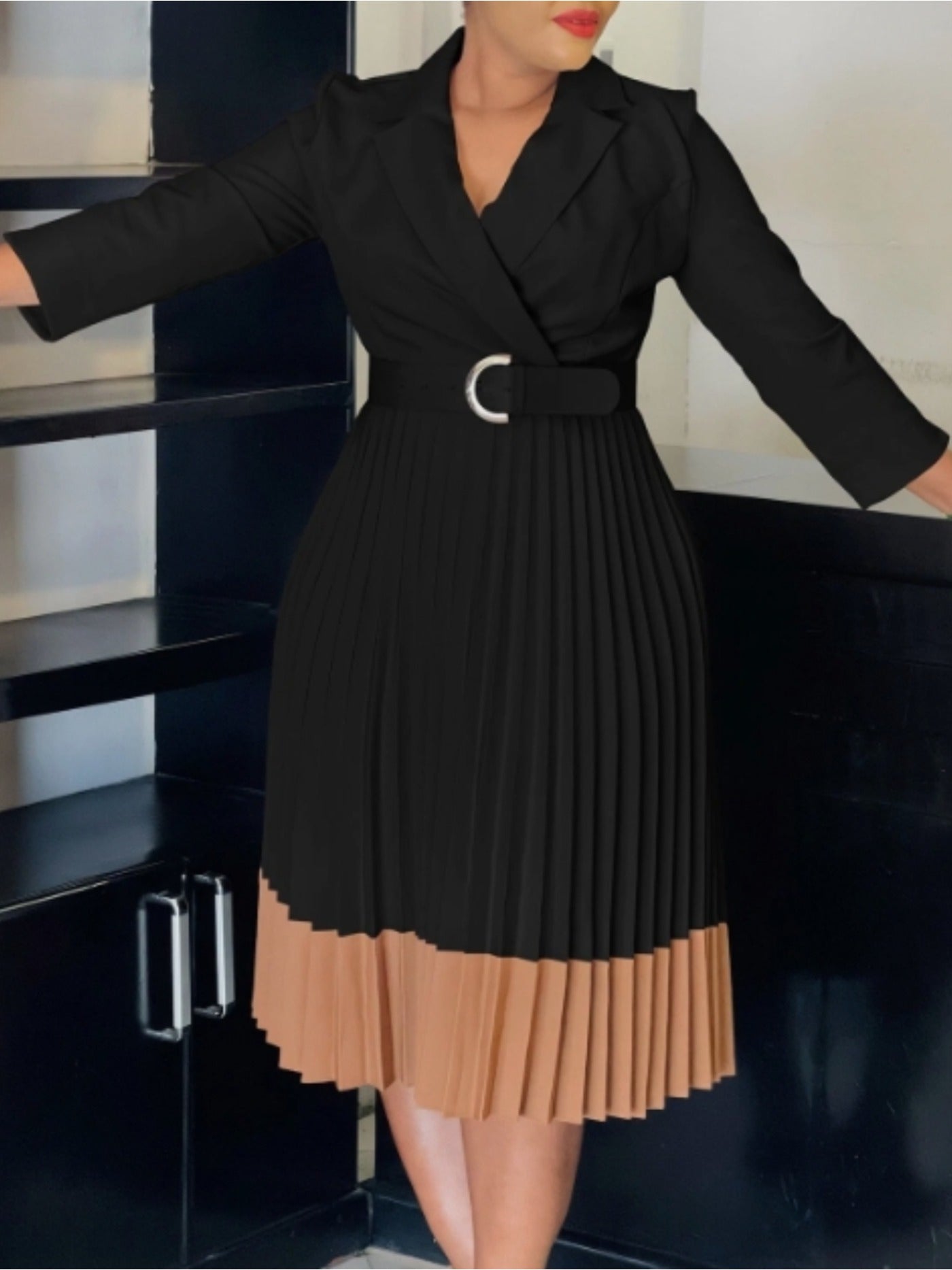 Elegant Satin Robe Midi Dress For Women Casual Summer