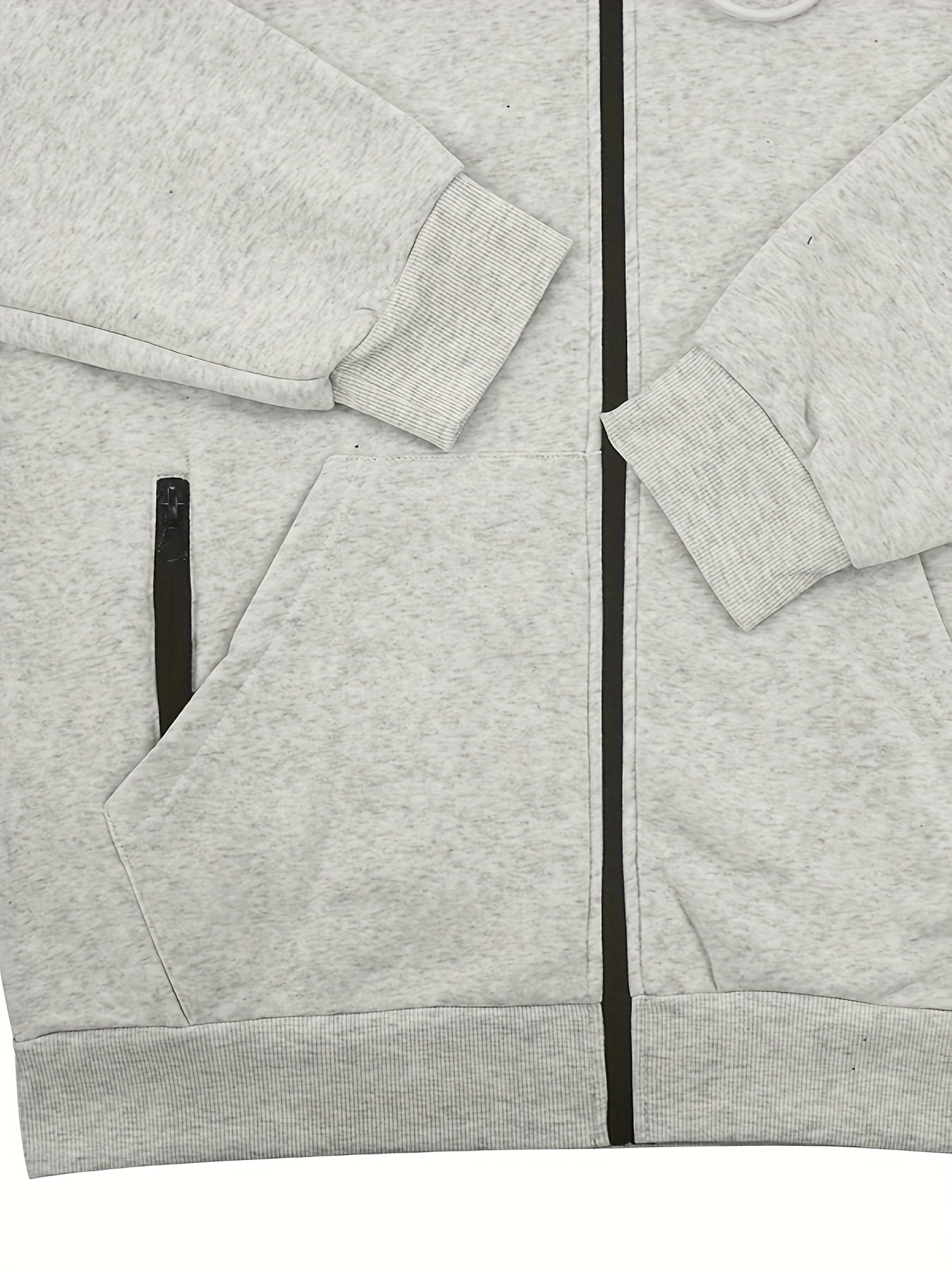 Mens Zipper Hoodie Casual Sports Jacket For Spring Autumn
