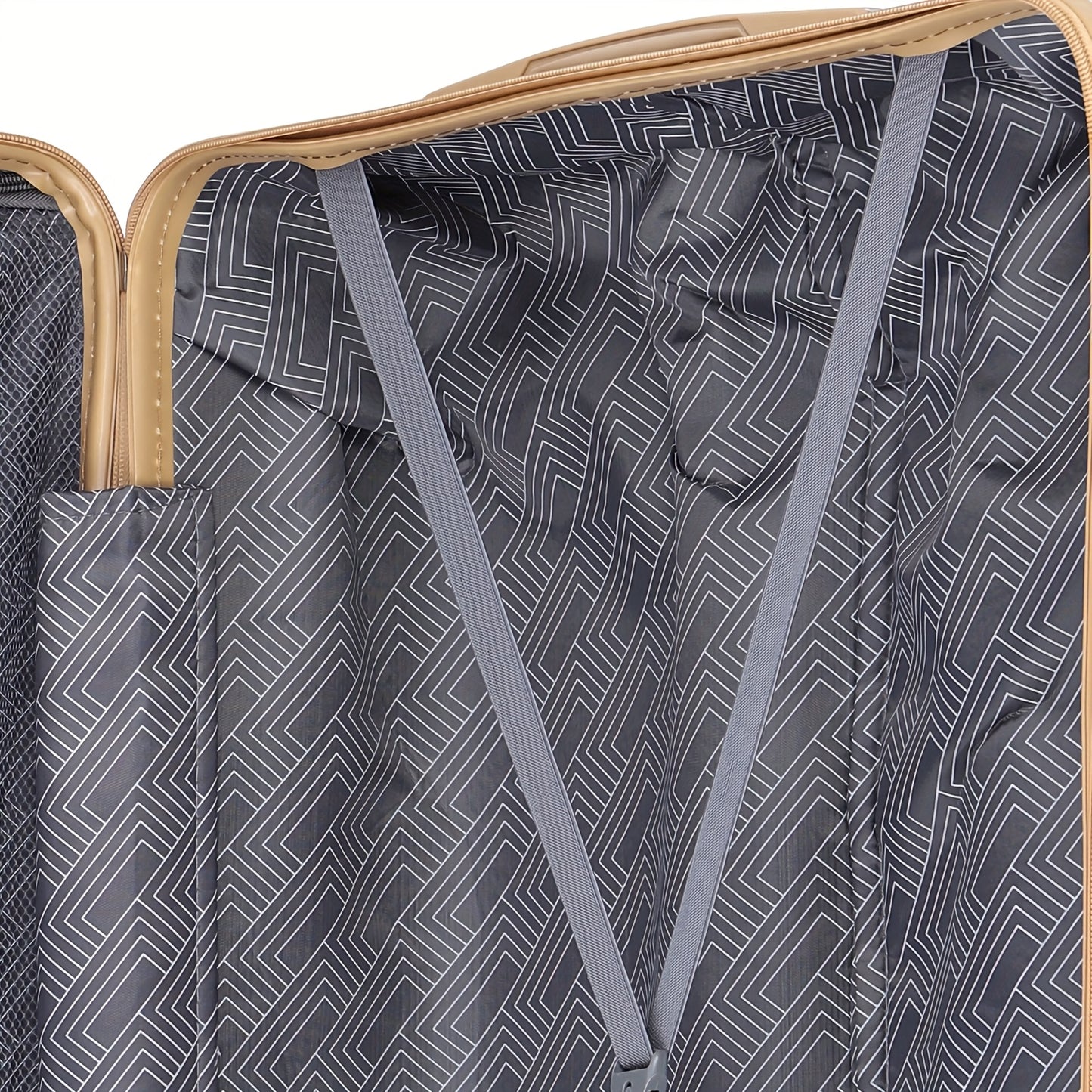 Durable ABS Hard Shell 3 Piece Suitcase Set With 360 Wheels