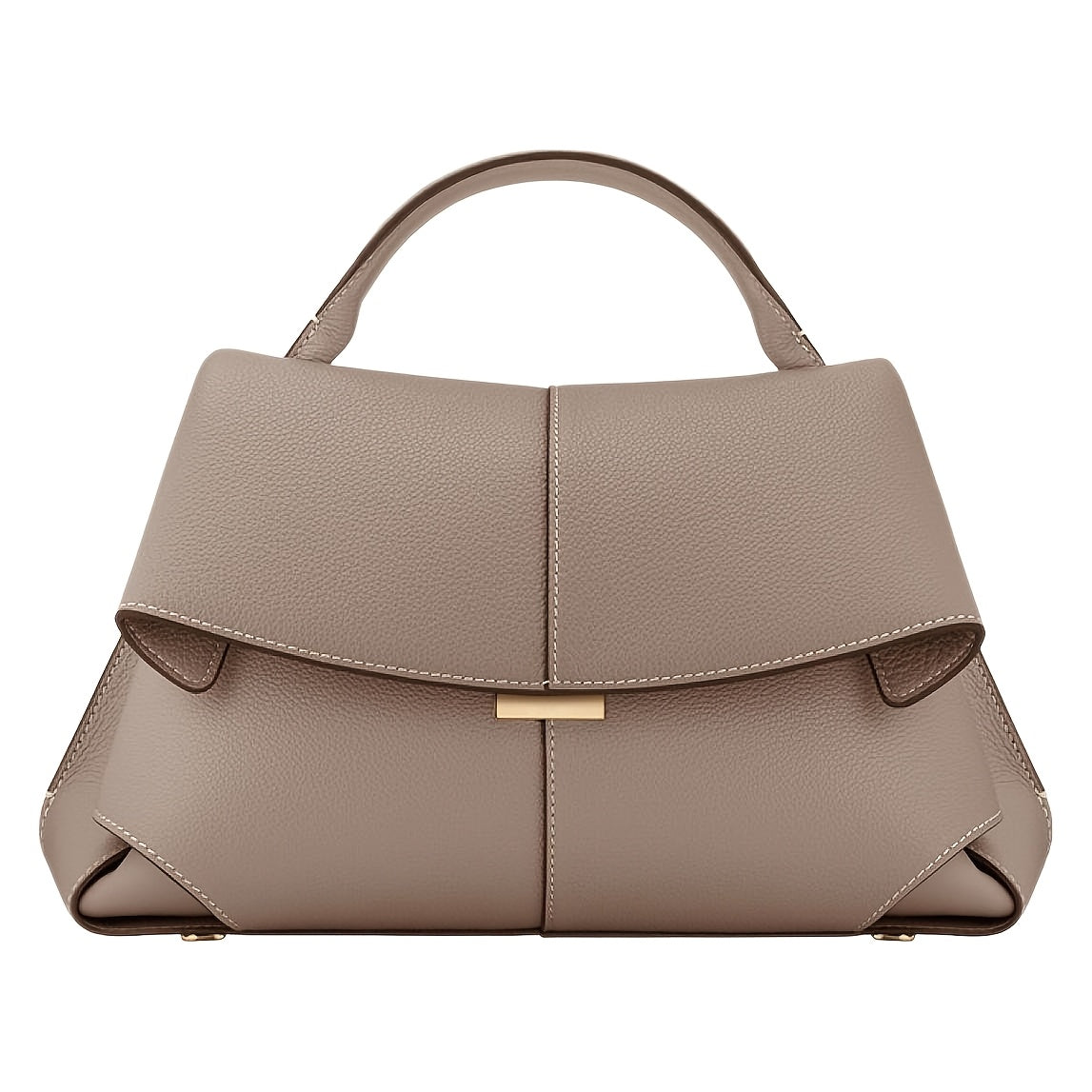 Genuine Leather Women's Messenger Bag by Fashionable Brand