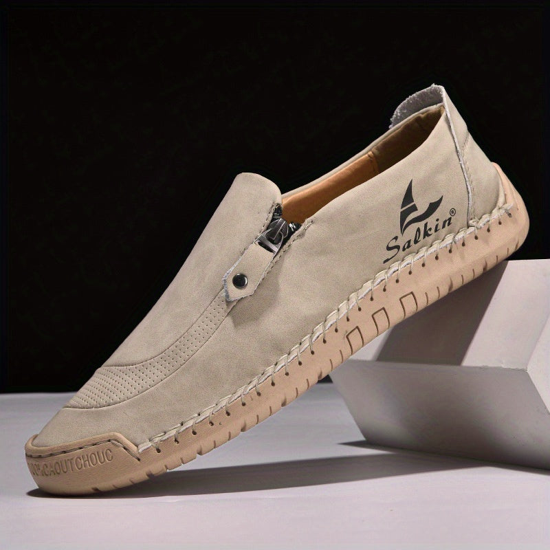 All Nations Emporium Men's Casual Shoes Zipper Closure