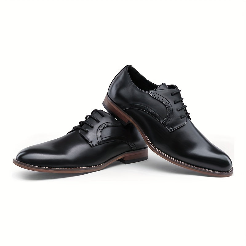 VOSTEY Wingtip Brogue Oxfords For All Season Comfort