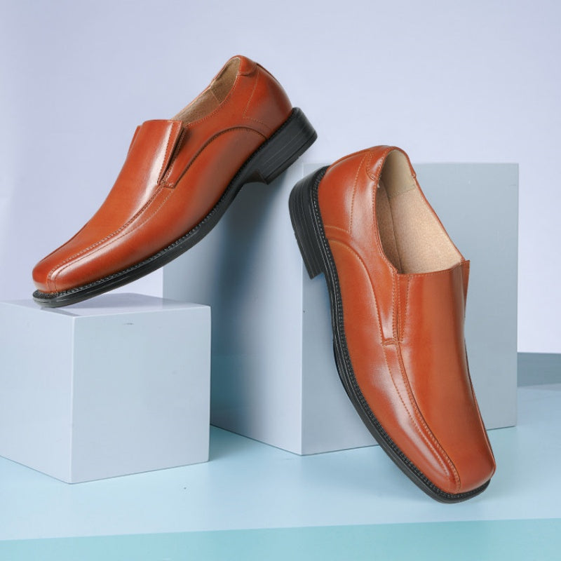 Bruno Marc Mens Slip On Dress Loafers Durable Comfort