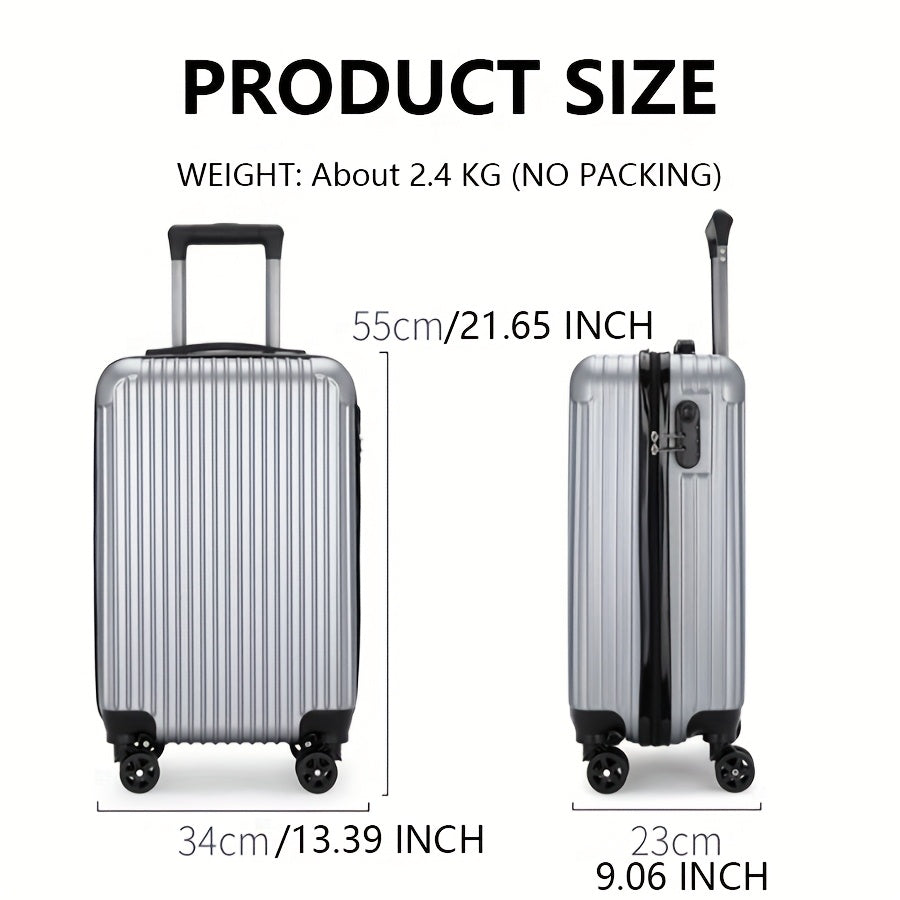 Hard Shell Spinner Suitcase With 360 Degree Wheels
