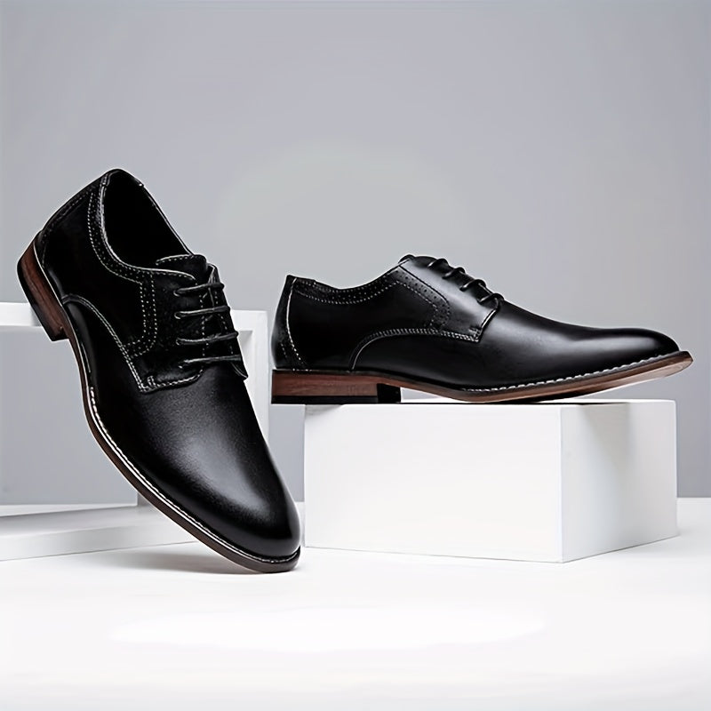 VOSTEY Wingtip Brogue Oxfords For All Season Comfort