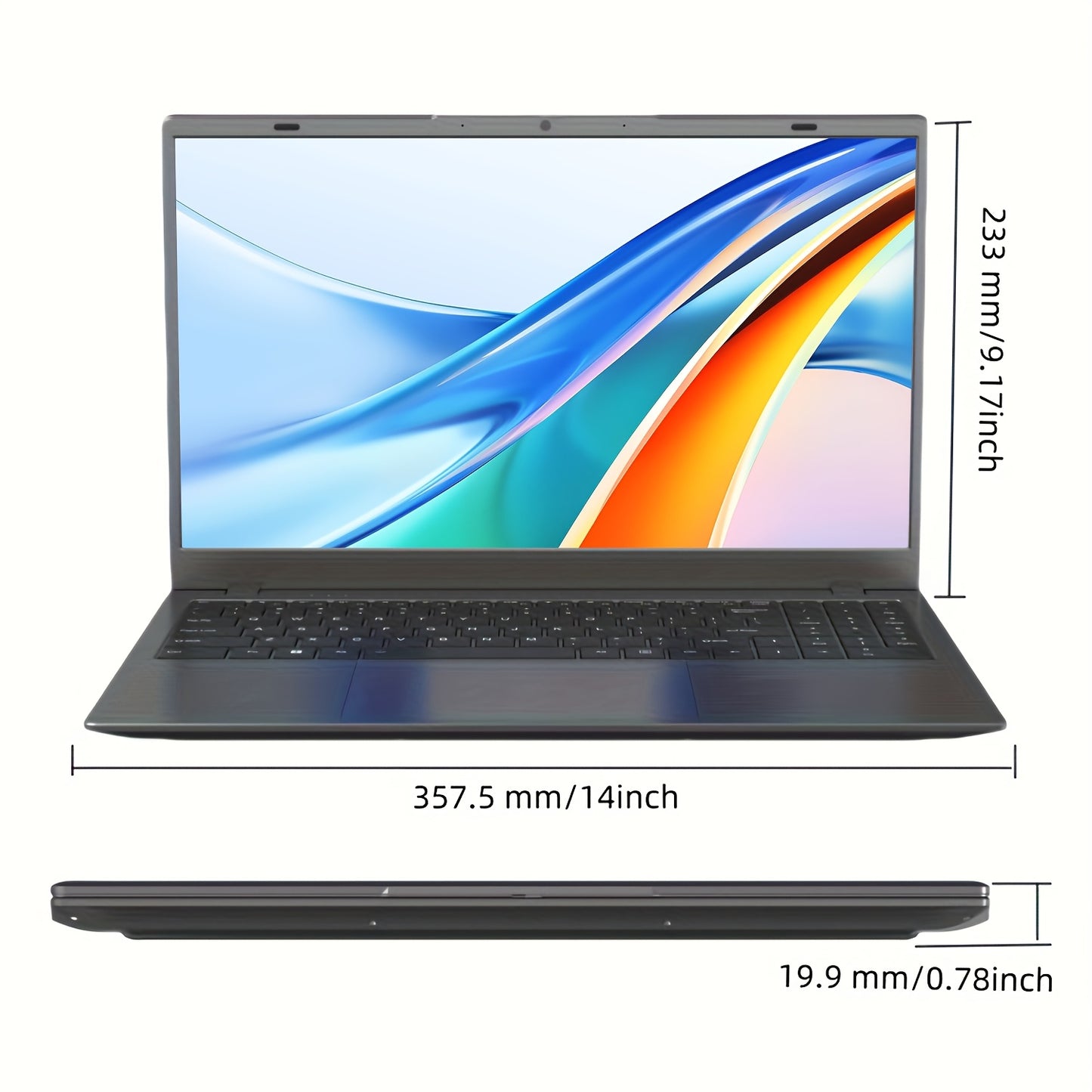 Founder TwoInOne Laptop Celeron N5095 16GB RAM 512GB SSD