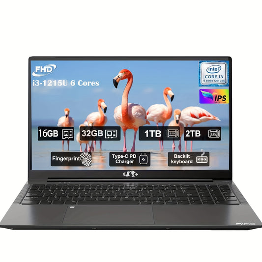 All Nations Emporium FHD Laptop With Intel I3 1215U
