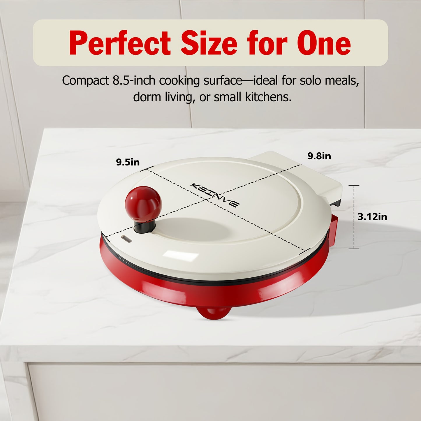 CACHOO 1500W Electric Smokeless Indoor Grill Pizza Maker