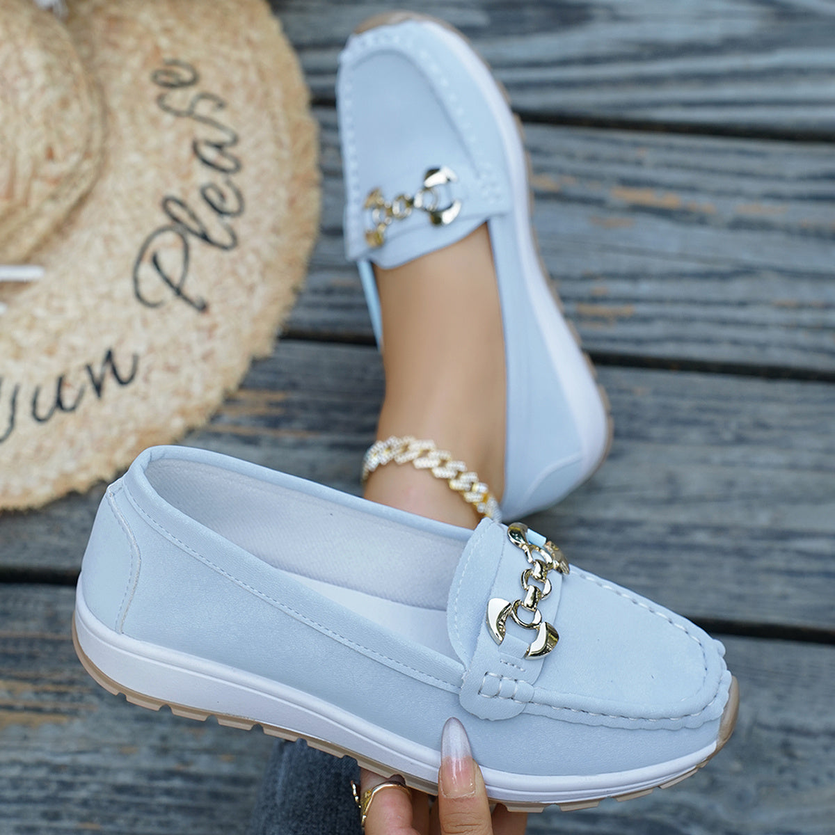 All Nations Emporium Women Slip On Loafers All Season