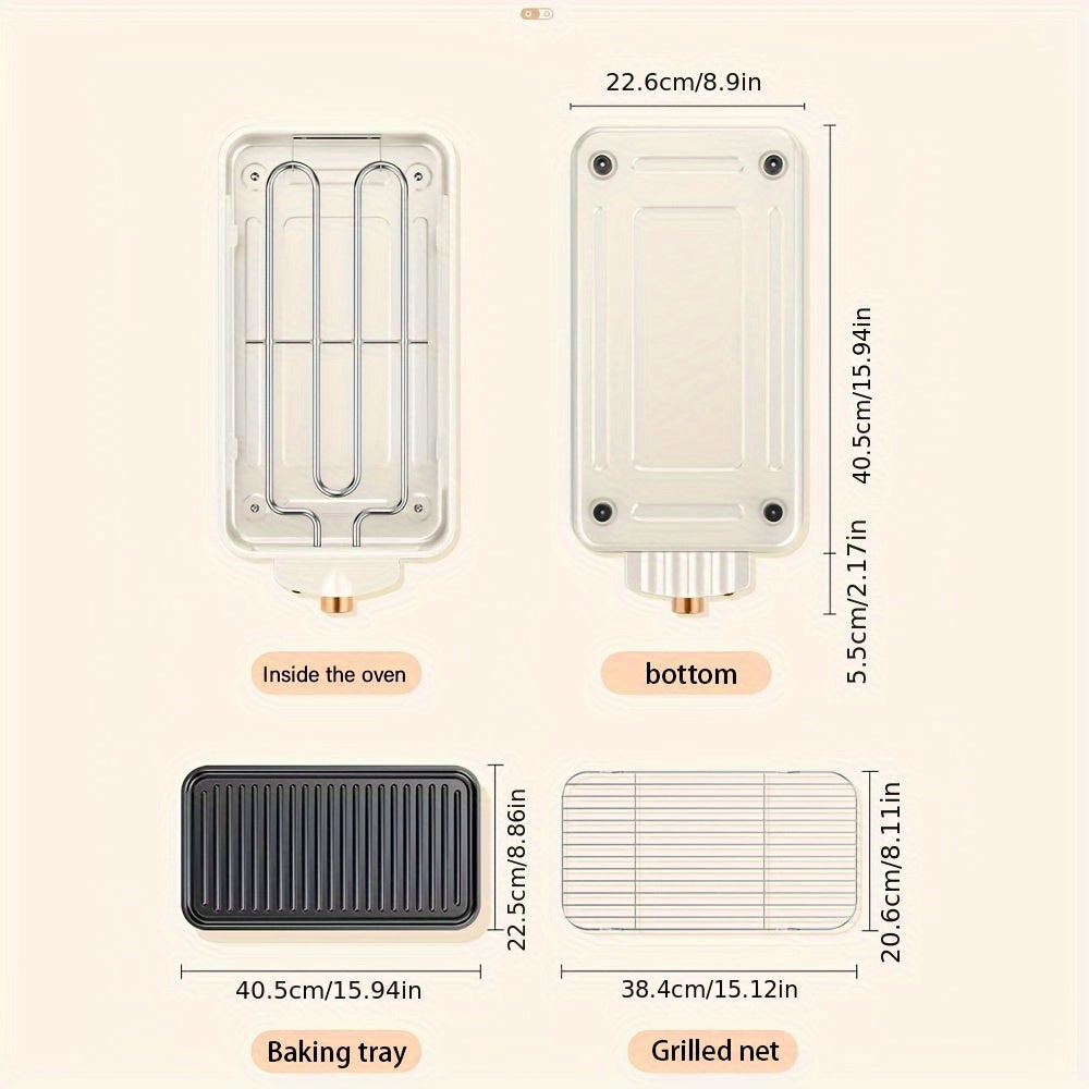 All Nations Emporium Indoor Electric Grill 2 In 1 Home Use
