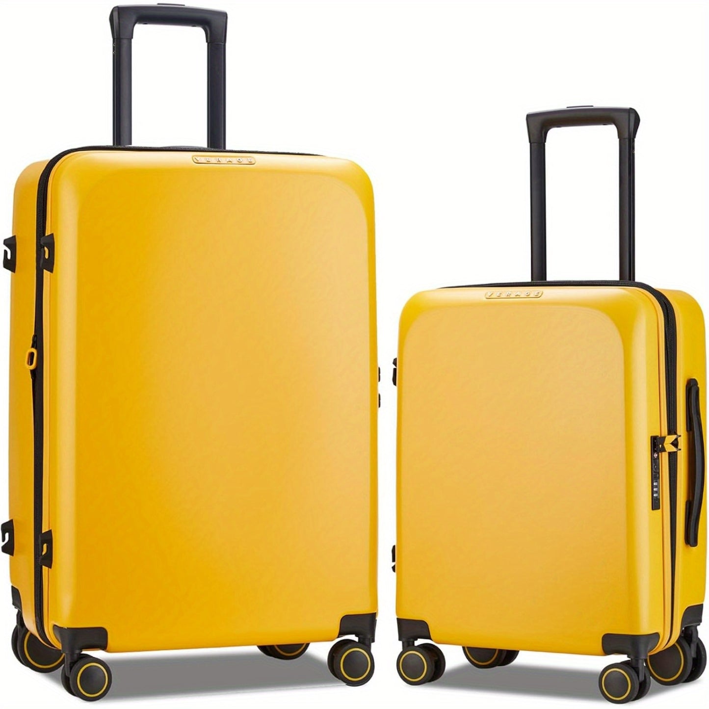 AMAGENIX Expandable Hardshell Luggage Set Spinner Wheels