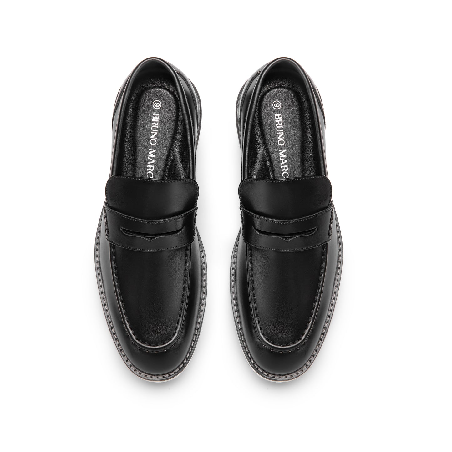 Bruno Marc Men's Anti Slip Dress Loafer Slip On Comfort