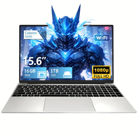 Laptop Intel Celeron N5095 16GB 1TB SSD Backlit Keyboard