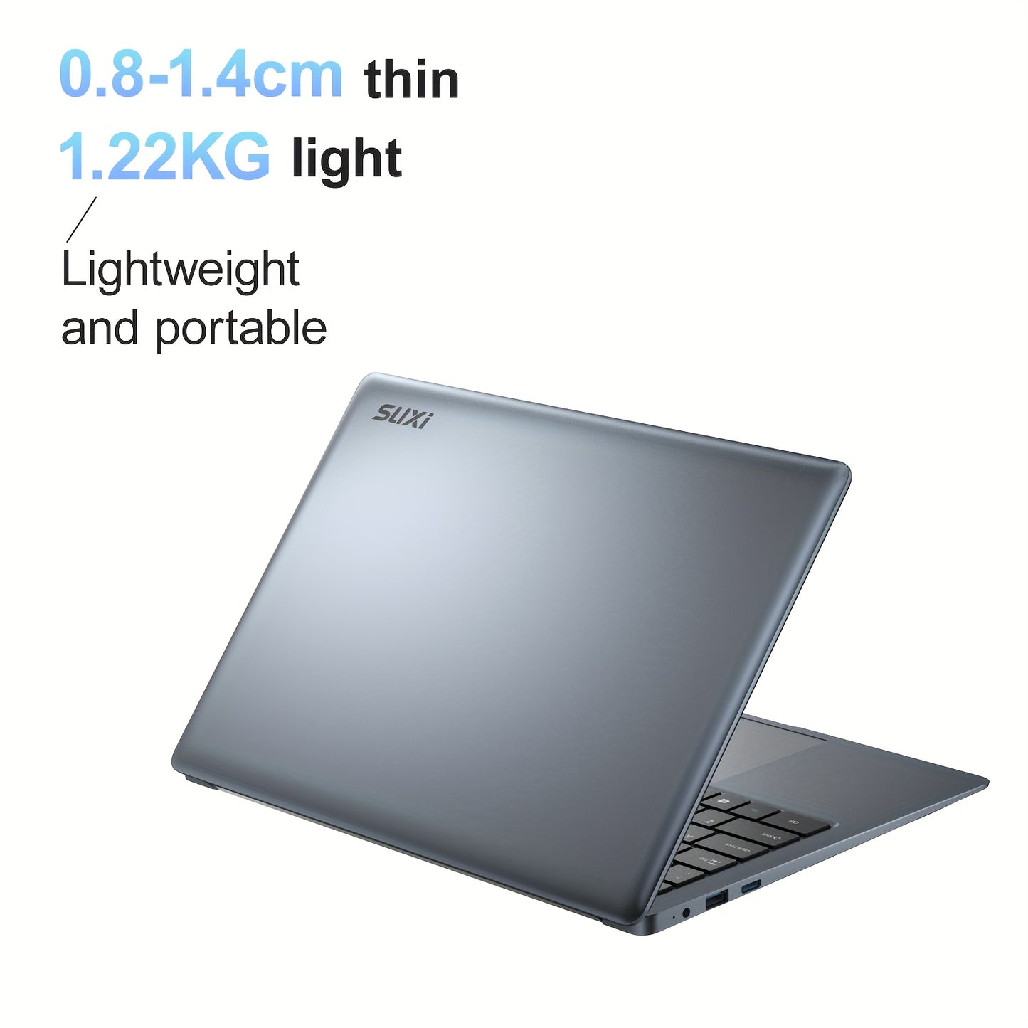 SUXICPU Laptop Celeron N3350 6GB RAM 320GB ROM 1080P