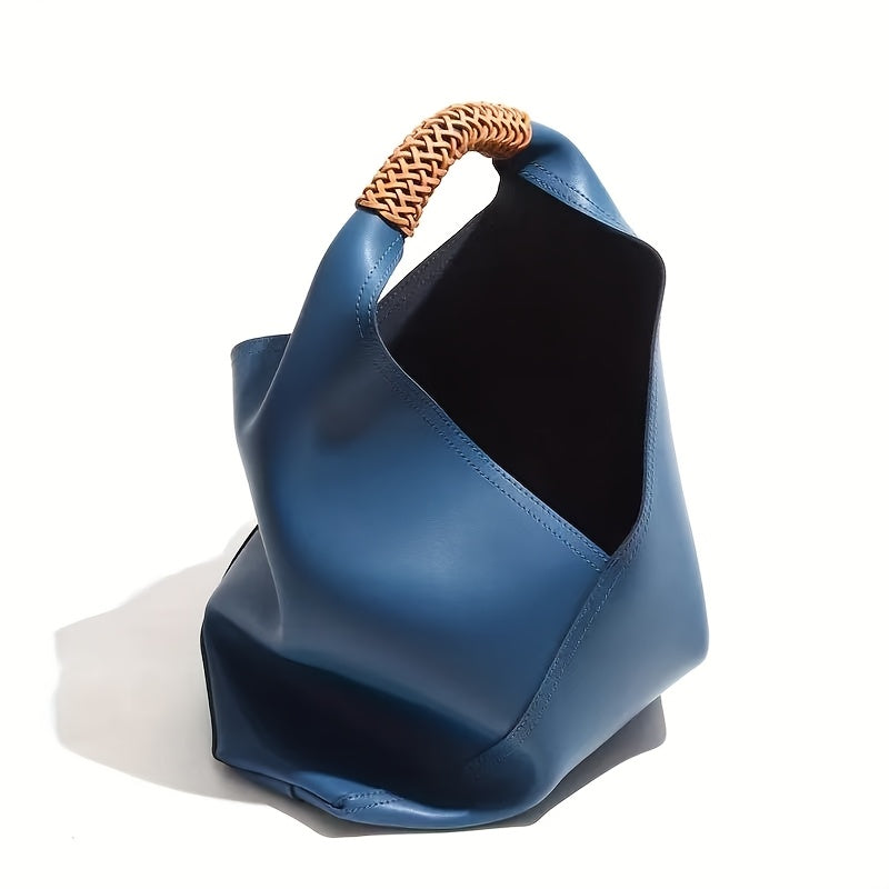 Women Large Capacity Handbag With Magnetic Closure
