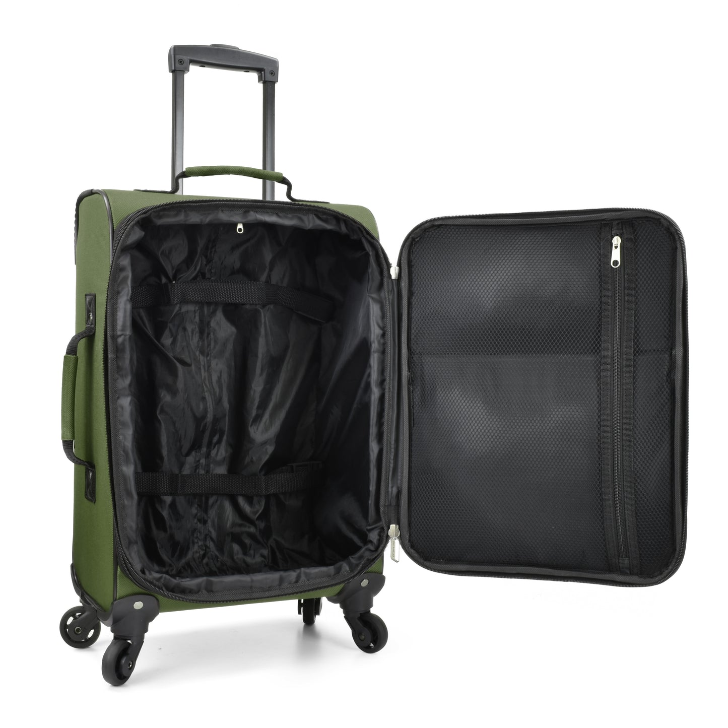 US Traveler Rio II TwoPiece CarryOn LuggageCase Set