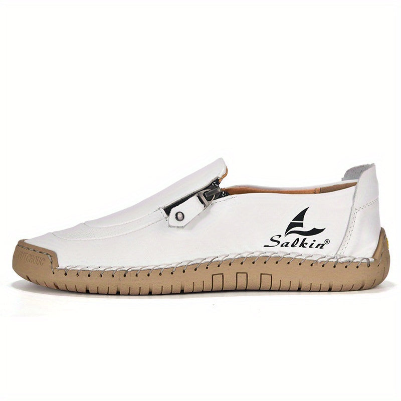 All Nations Emporium Men's Casual Shoes Zipper Closure