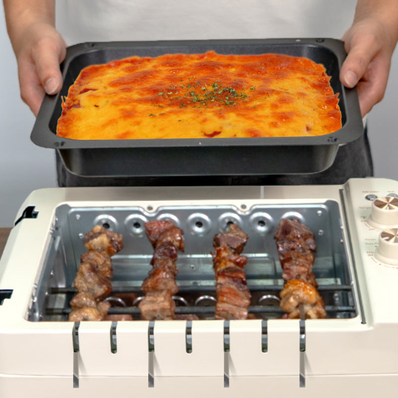 All Nations Emporium Smokeless Electric Grill Temp Control