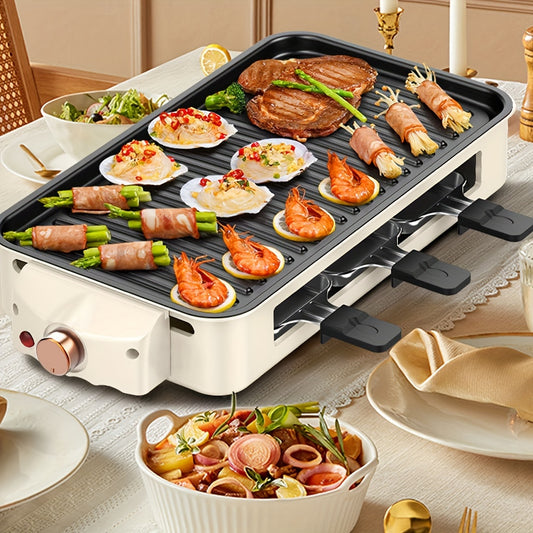 All Nations Emporium Indoor Electric Grill 2 In 1 Home Use
