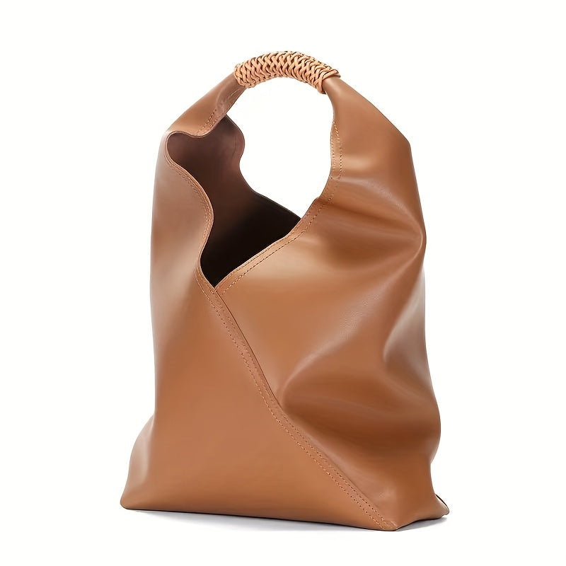 Women Large Capacity Handbag With Magnetic Closure