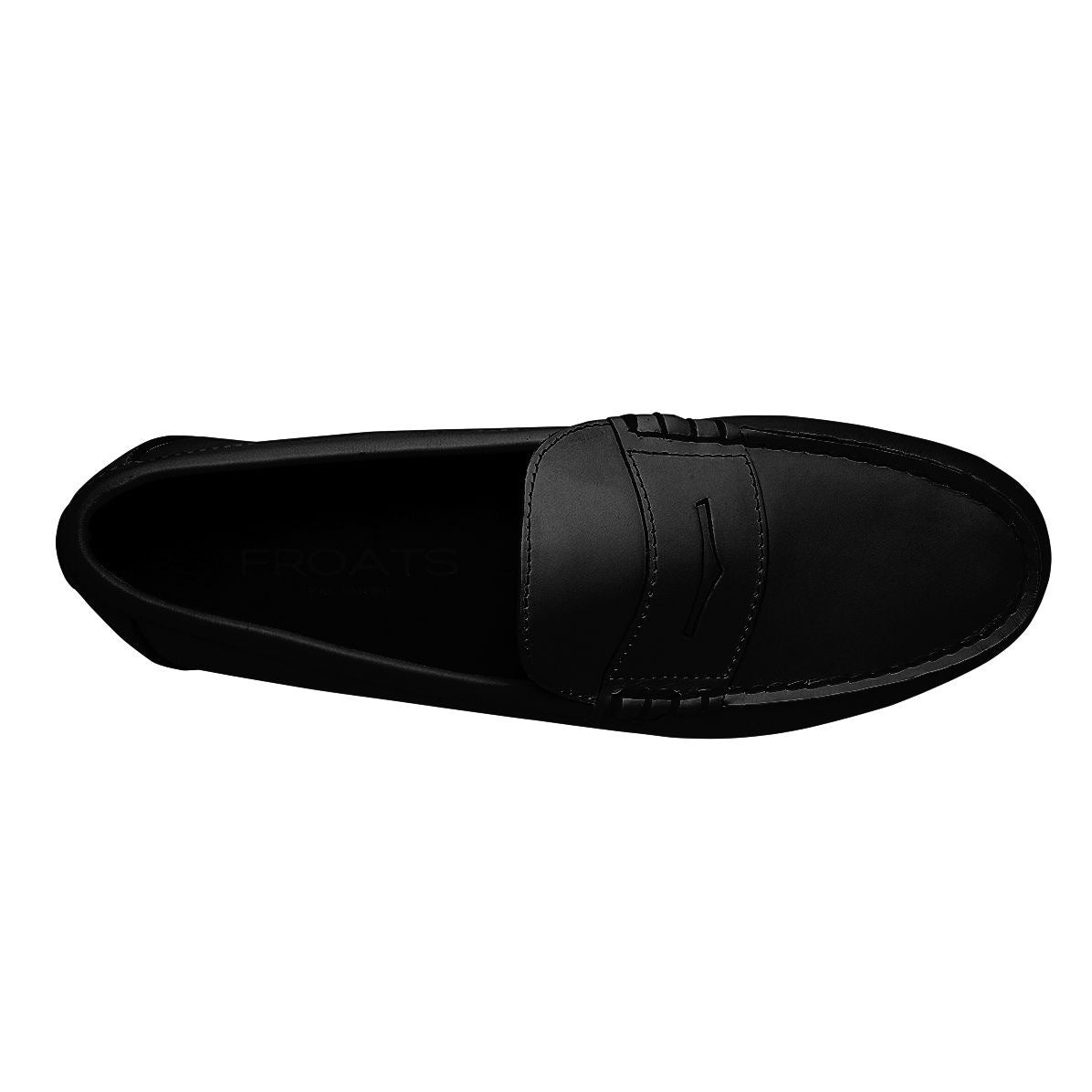 Lombard Men's Premium Leather Penny Loafer Leather Sole