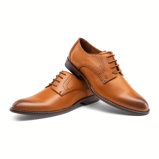 VOSTEY Wingtip Brogue Oxfords For All Season Comfort