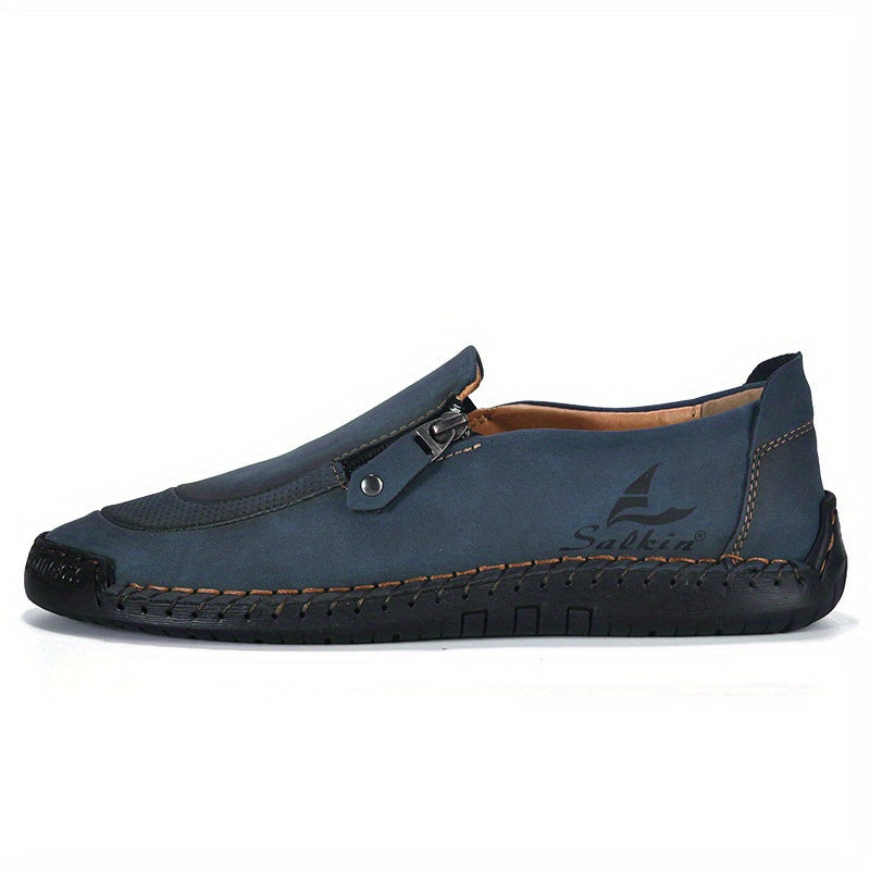 All Nations Emporium Men's Casual Shoes Zipper Closure