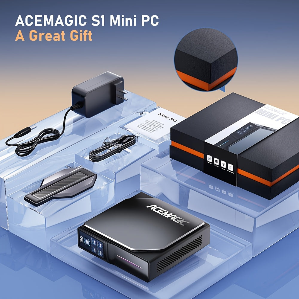 ACEMAGIC S1 Mini PC Business Desktop Intel 12th Gen