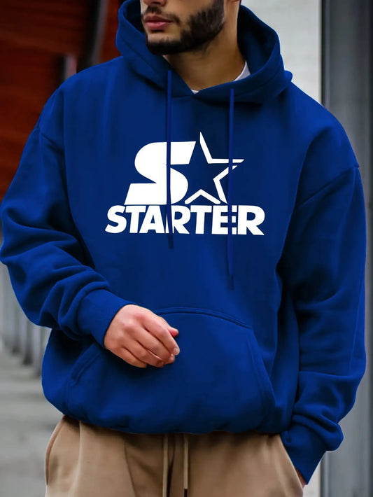 Starter Men's Hoodie Graphic Pullover Sweatshirt For Gym