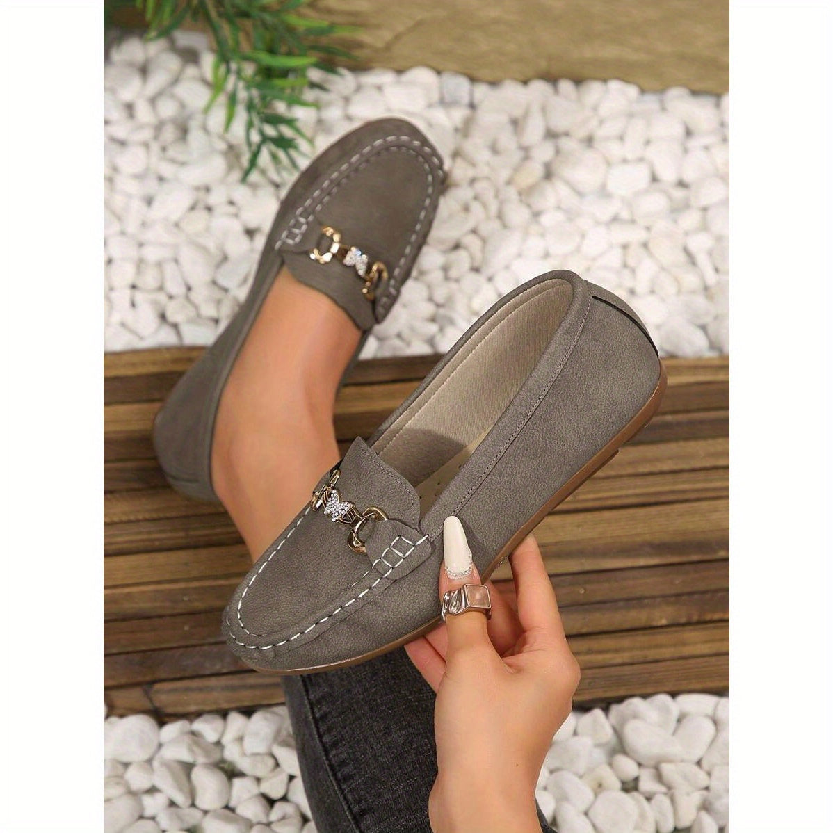 All Nations Emporium Penny Loafers Women Slip On Shoes