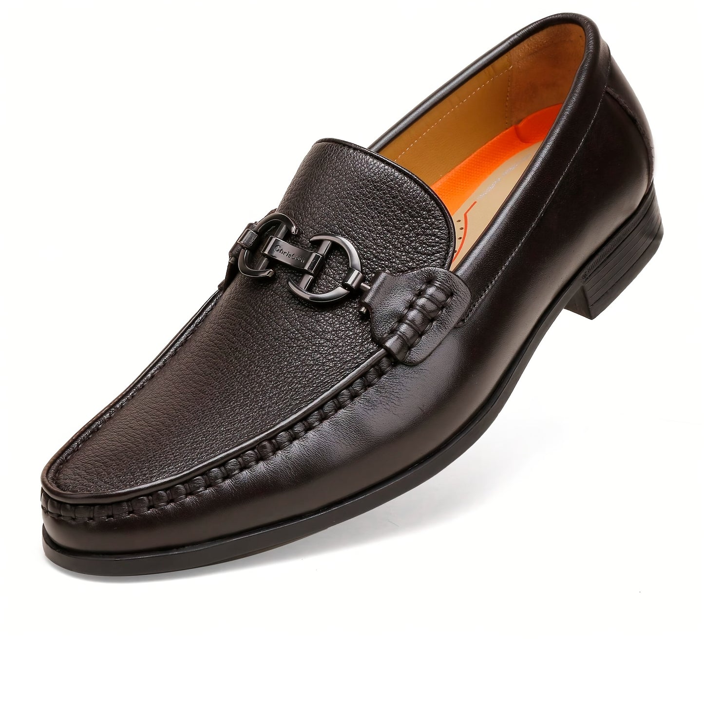 Leather Penny Loafer For Men Slip On Formal Business Shoes