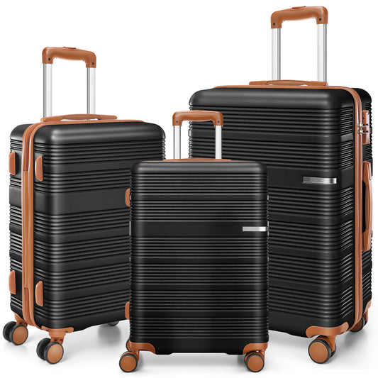 Tooluck Hardshell Luggage Set With Combination Lock
