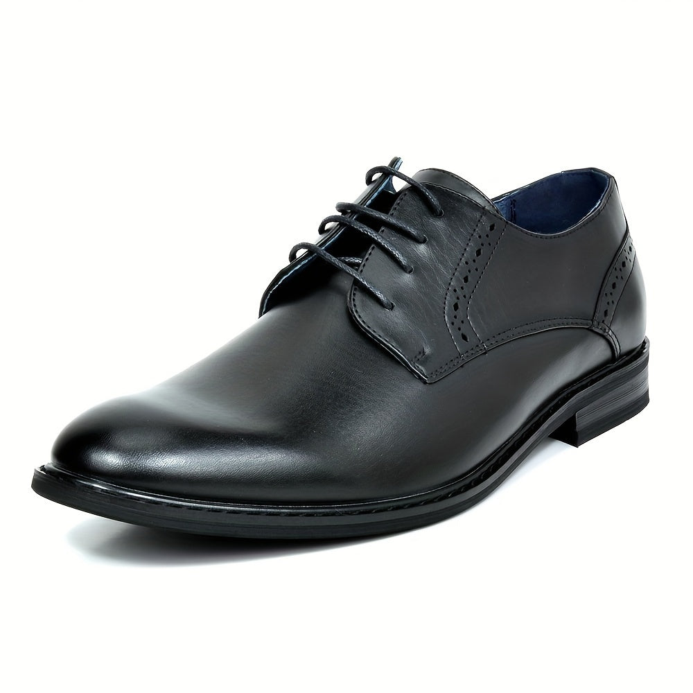 Bruno Marc Mens Lined Dress Oxfords Lace Up Shoes PU