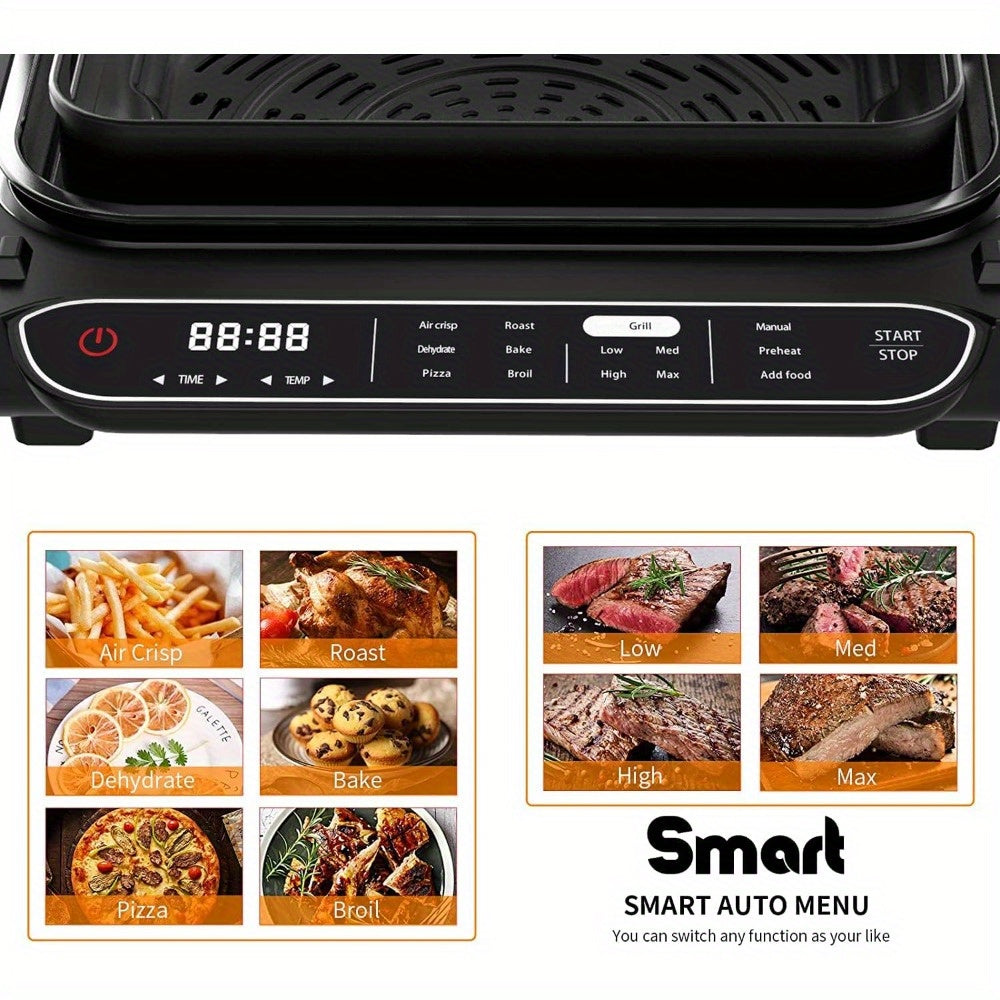 Geek Chef Indoor Grill And AirFryer 7 In 1 PremierLine
