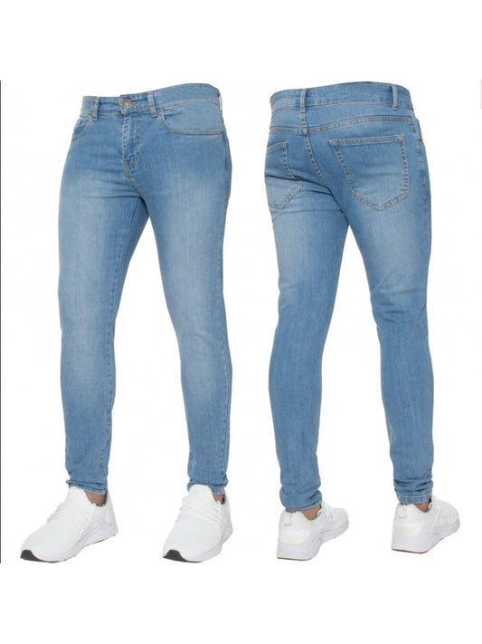 Trendy Minimali Slim Fit Skinny Jeans Mens Stretch Denim