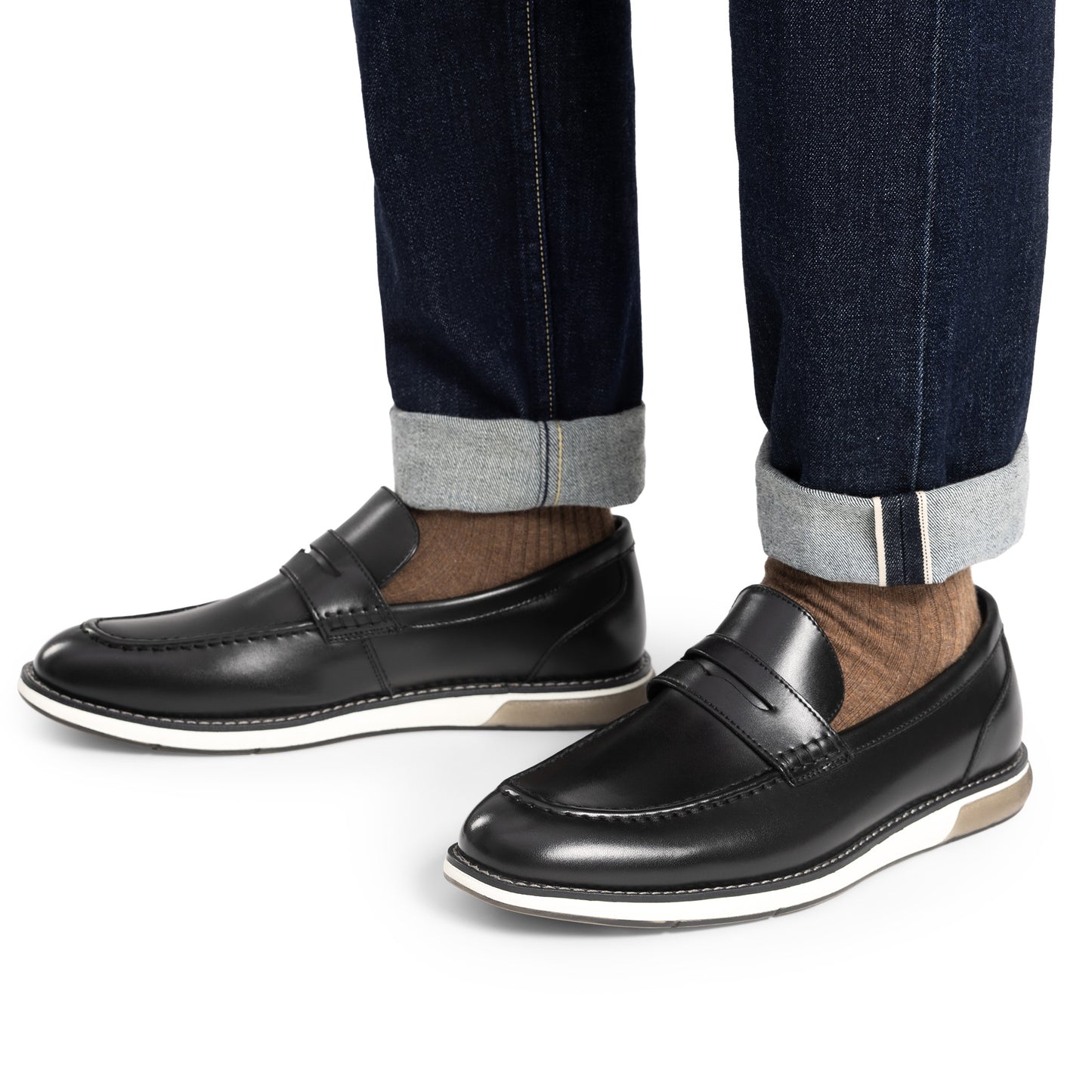 Bruno Marc Men's Anti Slip Dress Loafer Slip On Comfort