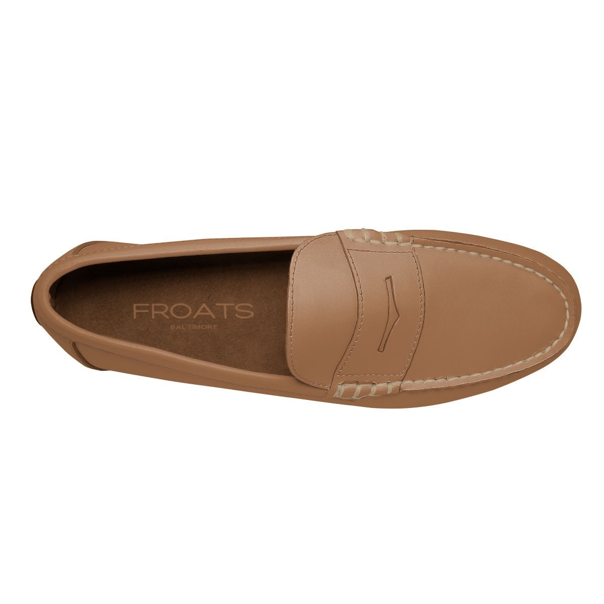 Lombard Men's Premium Leather Penny Loafer Leather Sole