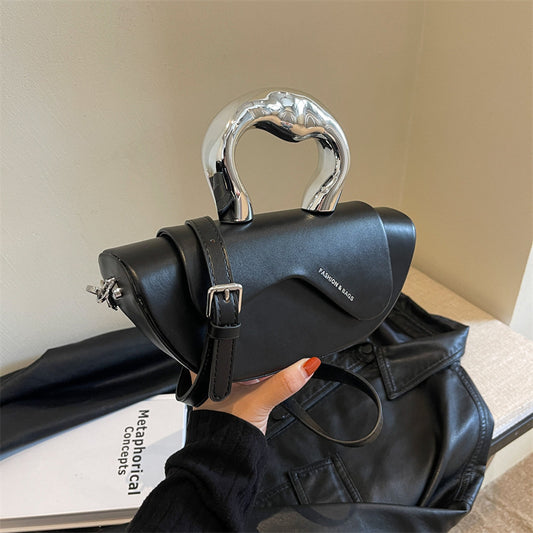 Cross Border Saddle Bags Messenger Bag For Women PU Leather
